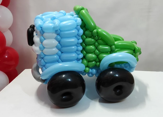 Аэродизайн: фигуры из воздушных шаров