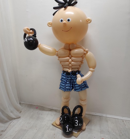 Аэродизайн: фигуры из воздушных шаров