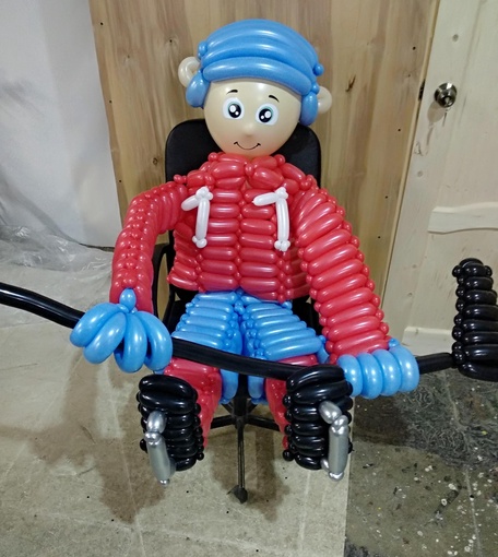 Аэродизайн: фигуры из воздушных шаров