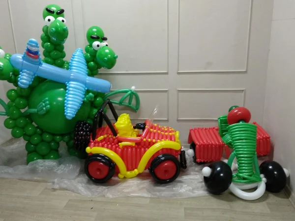 Аэродизайн: фигуры из воздушных шаров